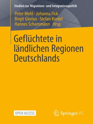 cover image of Geflüchtete in ländlichen Regionen Deutschlands